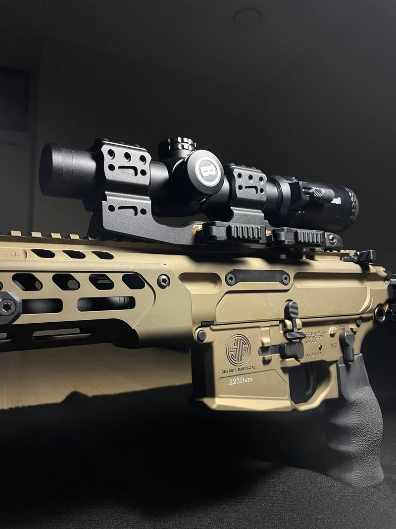 34 мм монтаж за оптика с наклон | Picatinny QD Ergo основа