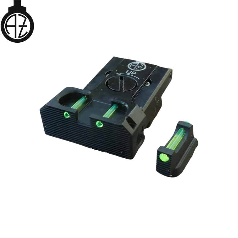 CZ P-10 adjustable sights with fiber optics | type B Zendl