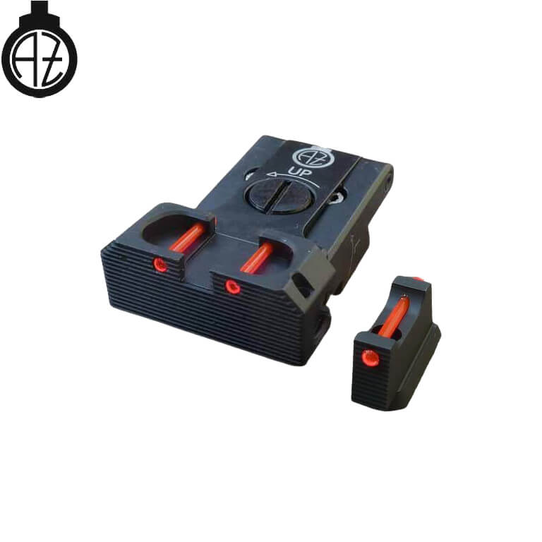 CZ P-10 adjustable sights with fiber optics | type B Zendl