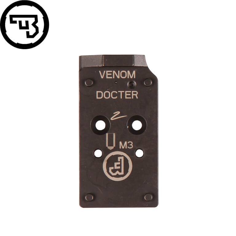 CZ Shadow 2 адаптерна плочка | Docter footprint