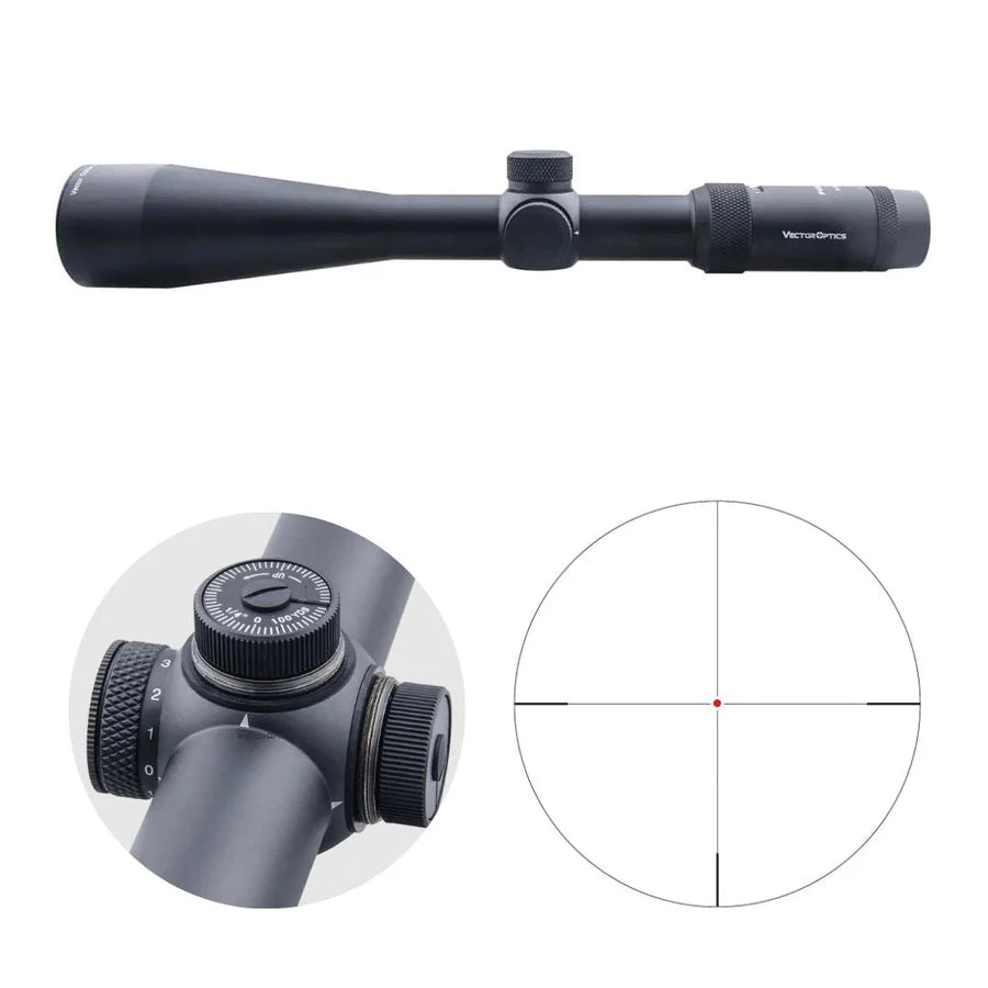 Vector Optics Forester 3-15x50SFP оптически прицел за пушка