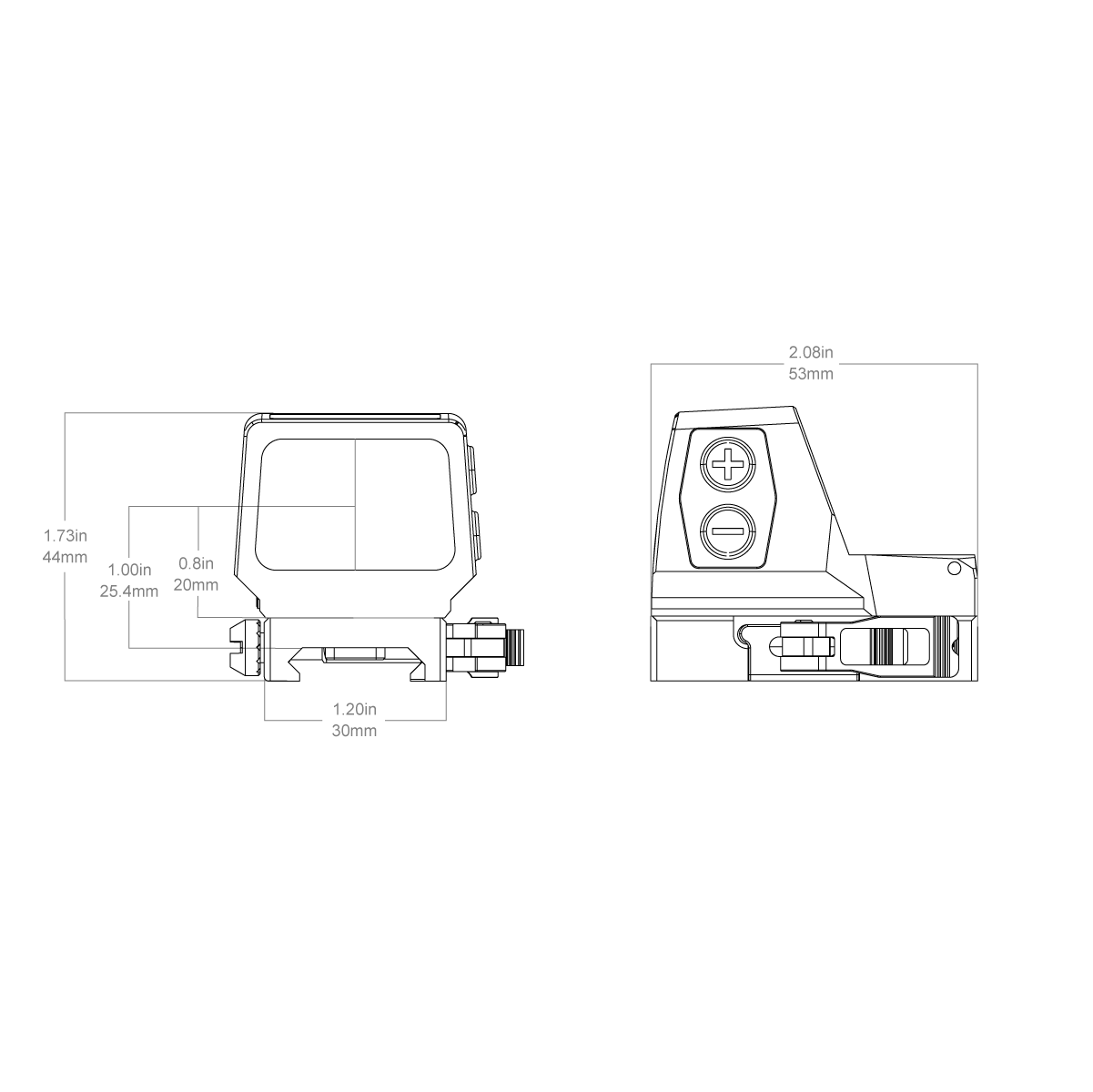 Vector Optics Frenzy Плюс 1x22x32