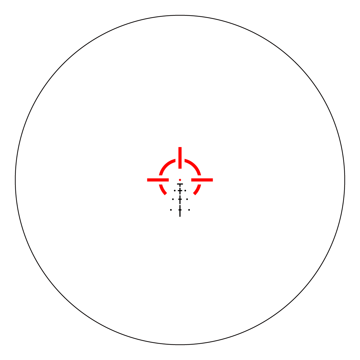 Vector Optics Paragon 3x18 ултракомпактен призматичен оптически мерник за пушка Vector Optics