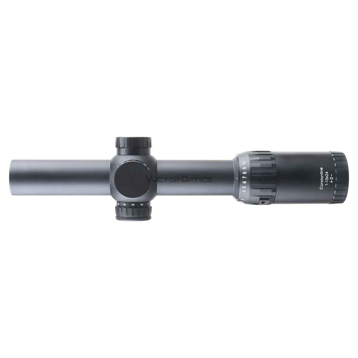 Vector Optics Constantine 1-10x24 мерник с оптика Fiber Center Dot Vector Optics