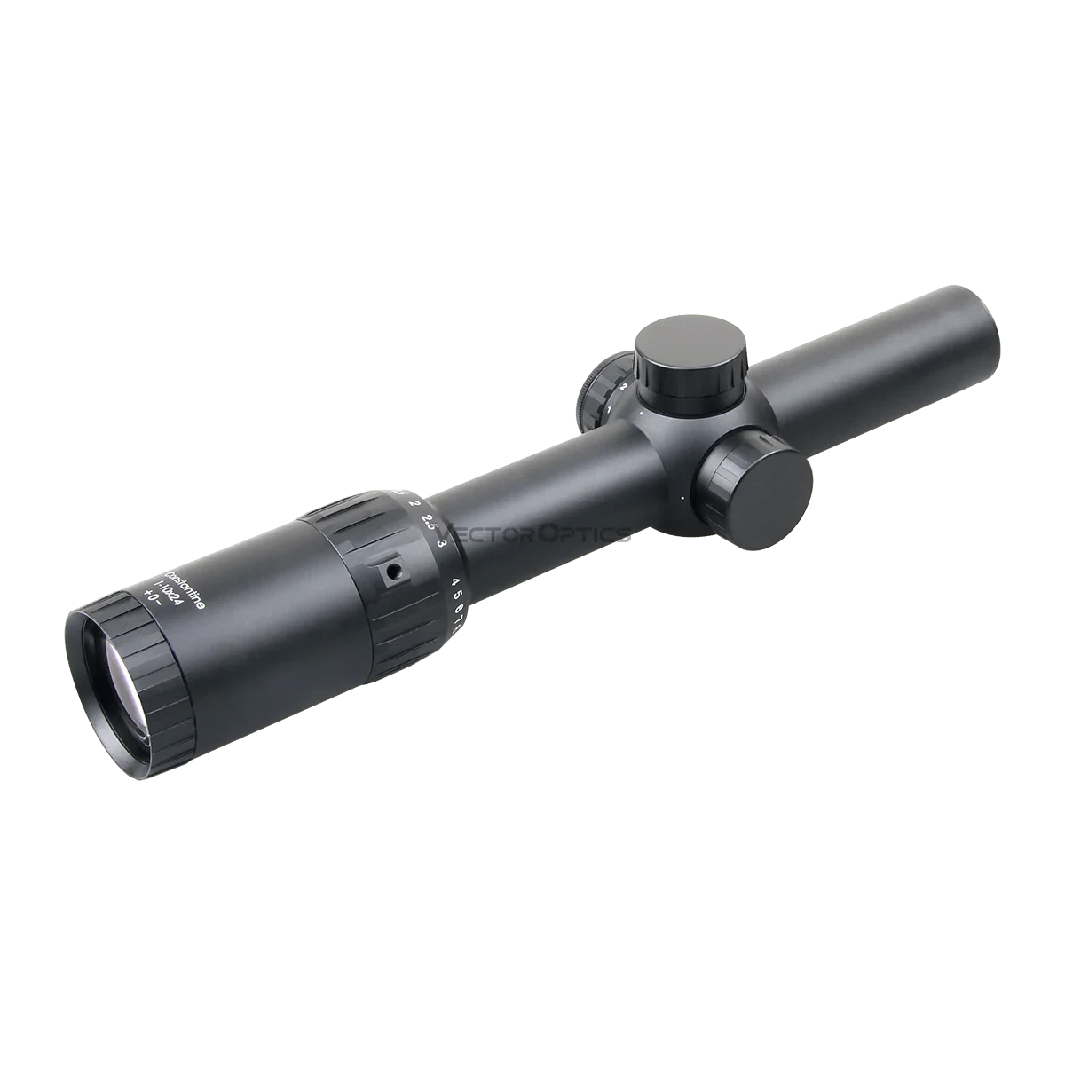 Vector Optics Constantine 1-10x24 мерник с оптика Fiber Center Dot Vector Optics