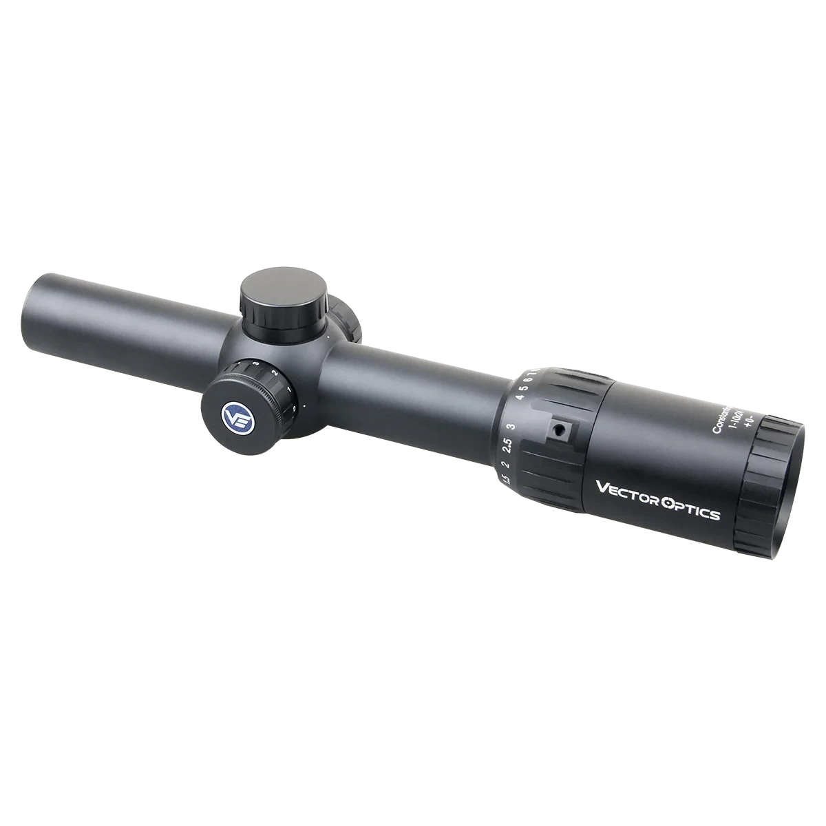 Vector Optics Constantine 1-10x24 мерник с оптика Fiber Center Dot Vector Optics