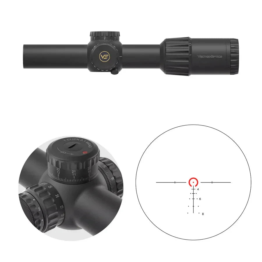 Vector Optics TAURON 1-6x24 SFP оптически прицел Vector Optics