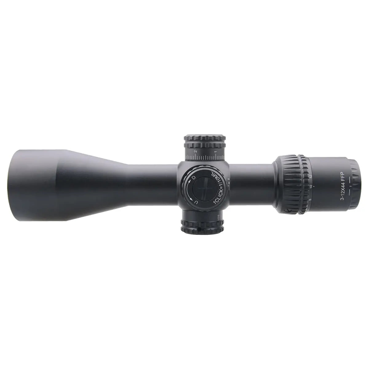 Vector Optics Veyron 3-12x44 FFP компактен оптичен прицел за пушка