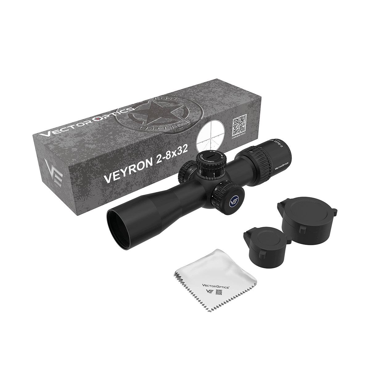 Vector Optics Veyron 2-8x32IR компактен оптически прицел за пушка Vector Optics