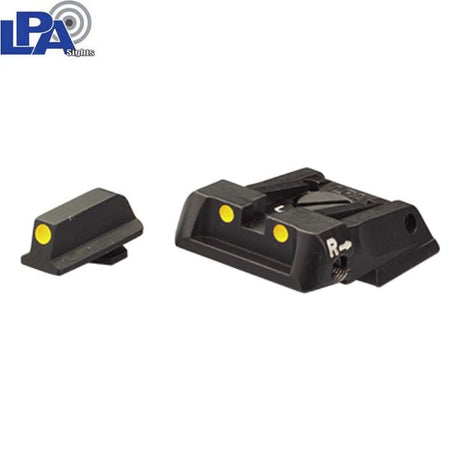 Walther Q4 SF OR & Q5 Match SF adjustable sight set | with luminescent dots