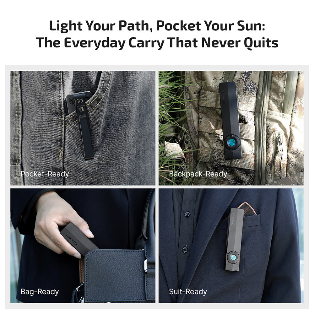 Olight ArkPro | плосък 4-в-1 EDC фенер | 1.500 lm
