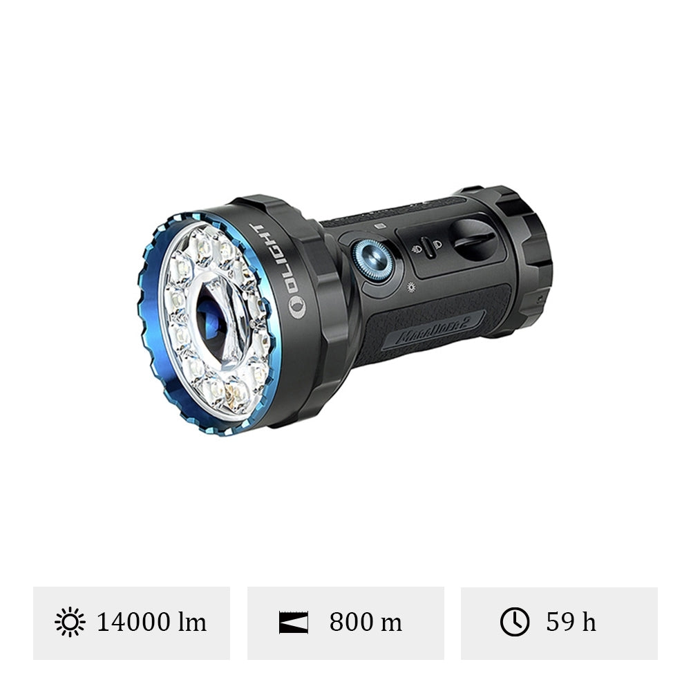 Olight Marauder 2 | ултра мощен акумулаторен фенер | 14.000 lm
