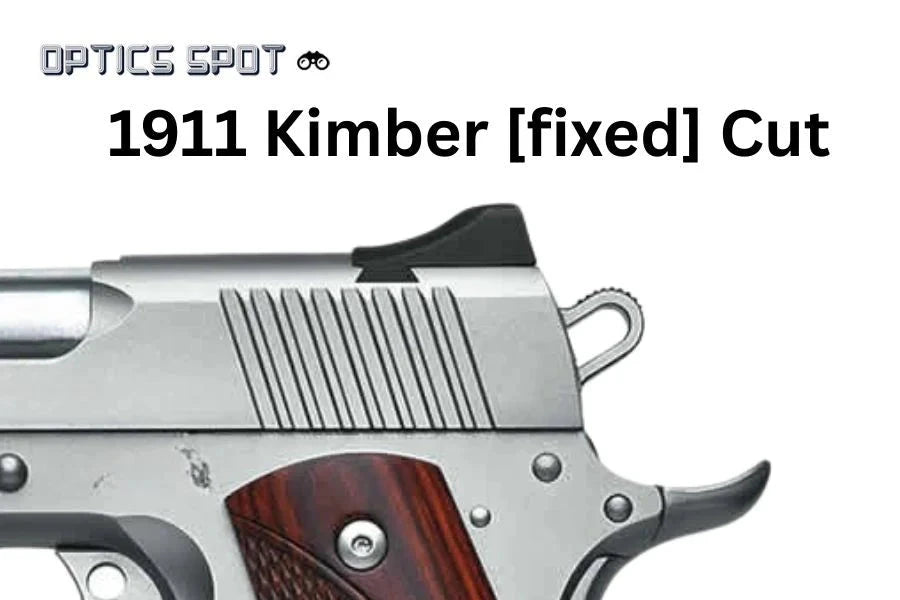 1911 [Kimber Fixed Cut] монтаж за колиматор | тип S [RMSc DPP K-series footprint]