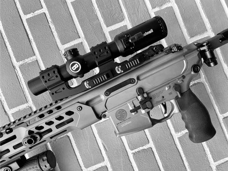 34mm монтаж за оптика cantilever | Picatinny QD Ergo база - Medium