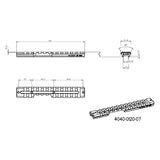 CZ 457 пикатини релса | лява ръка 25 MOA 