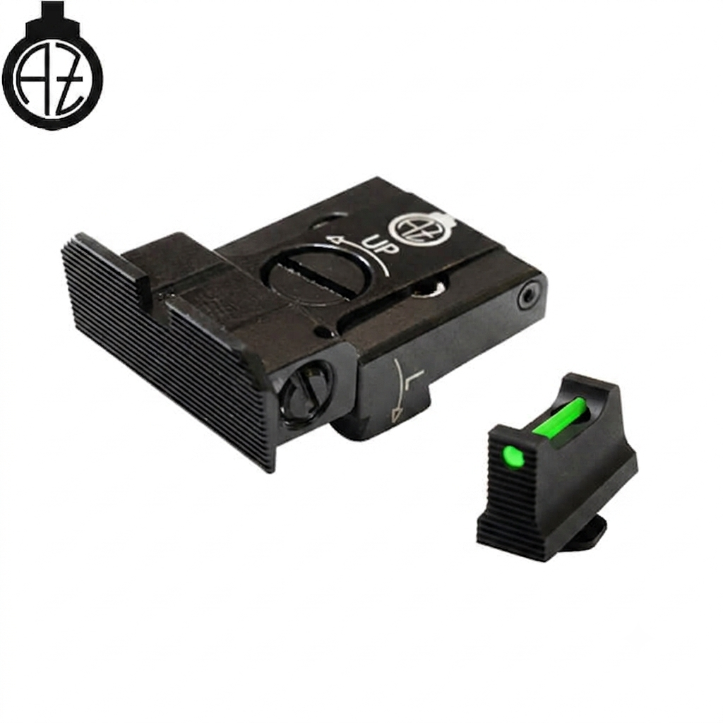 Регулируеми мерни прибори за Glock [G17 G19 G26 & other] с фиброоптика | type