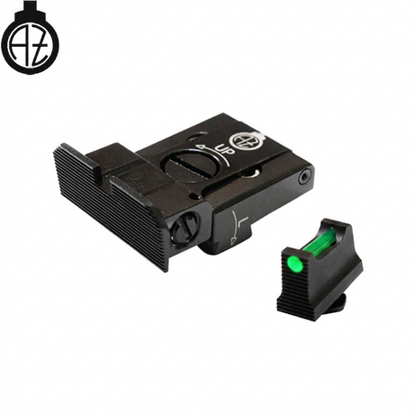 Регулируеми мерни прибори за Glock [G17 G19 G26 & other] с фиброоптика | type