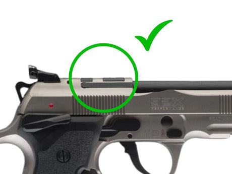 Beretta [92X 92XI 92 GTS 92X RDO M9A4] Адаптерна плочка | Trijicon RMR footprint