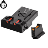 CZ 75B, CZ P-01, CZ 75 SP-01 регулируеми мерни прибори с фиброоптика | тип B Zendl