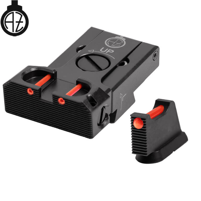 CZ 75B, CZ P-01, CZ 75 SP-01 регулируеми мерни прибори с фиброоптика | тип B Zendl