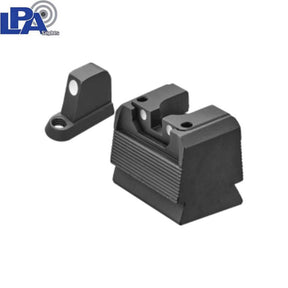 CZ P-10 Optics Ready полу-регулируеми мерни прибори | с бели точки