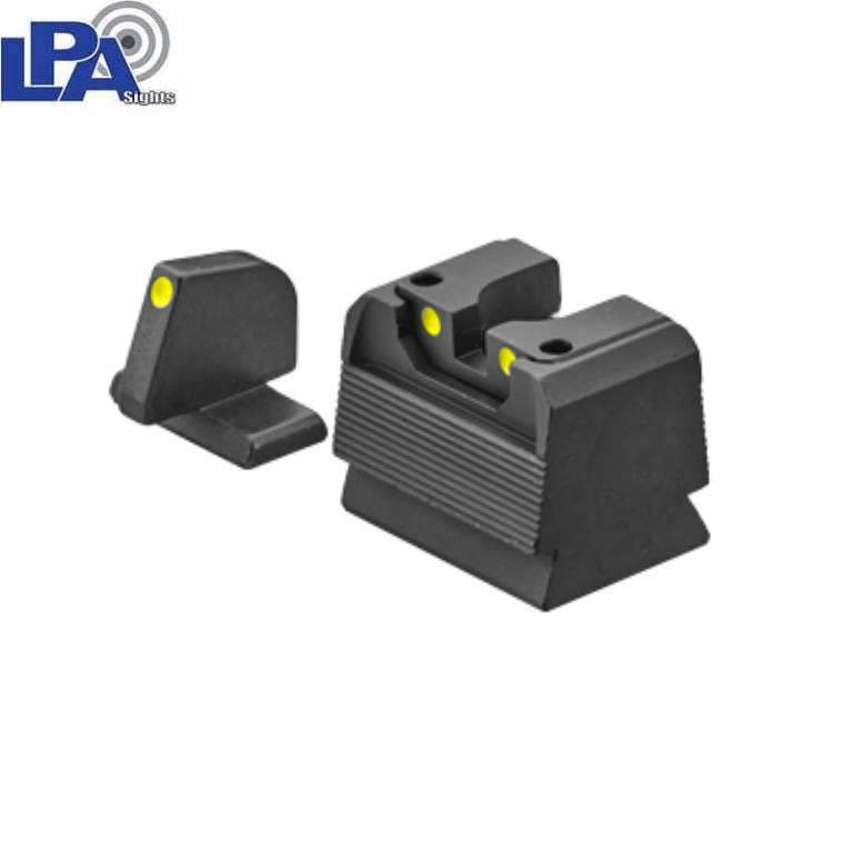CZ Shadow 2 Carry semi-adjustable tall sight set | with luminescent dots