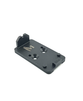 Dan Wesson DWX адаптерна плочка with integrated rear sight | Trijicon RMR footprint