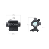 Vector Optics Прицел Nautilus 1x30 с двоен кръст колиматор 