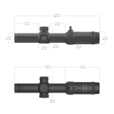 Vector Optics Оптичен прицел Forester 1-5x24SFP GenII 