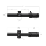 Vector Optics Оптичен мерник Forester 1-8x24 SFP 