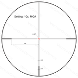 Vector Optics Оптичен прицел Forester 2-10x40SFP 