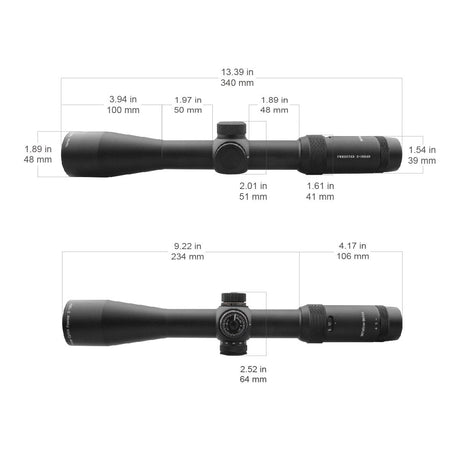 Vector Optics Forester 2-10x40SFP оптически мерник за пушка