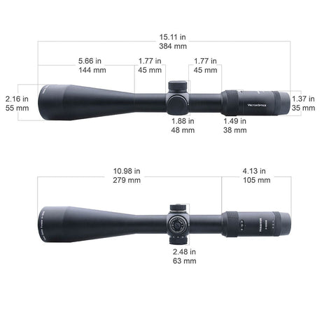 Vector Optics Forester 3-15x50SFP оптически прицел за пушка