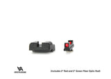 Ниски мерни прибори за Glock Slimline [G42 G43 G43X G48] | с фиброоптика