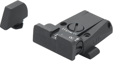 Комплект регулируеми мерници Glock [G17, G19, G26 и други] | с канал 