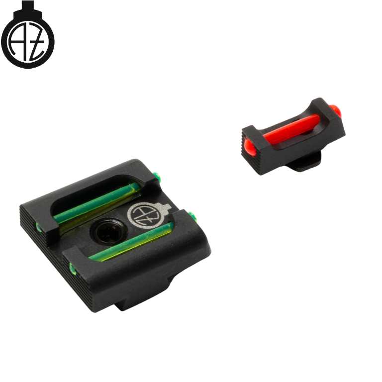 Glock [G17, G19, G26 и други] спорт мерни прибори с фиброоптика | тип B 
