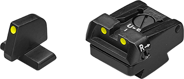 HK VP9 OR & HS SFP9 OR регулируем комплект мерник | с луминесцентни точки 