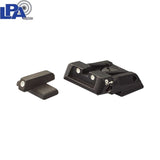 HK VP9, SFP9, VP40, P30, HK45 регулируеми мерни прибори | бели точки