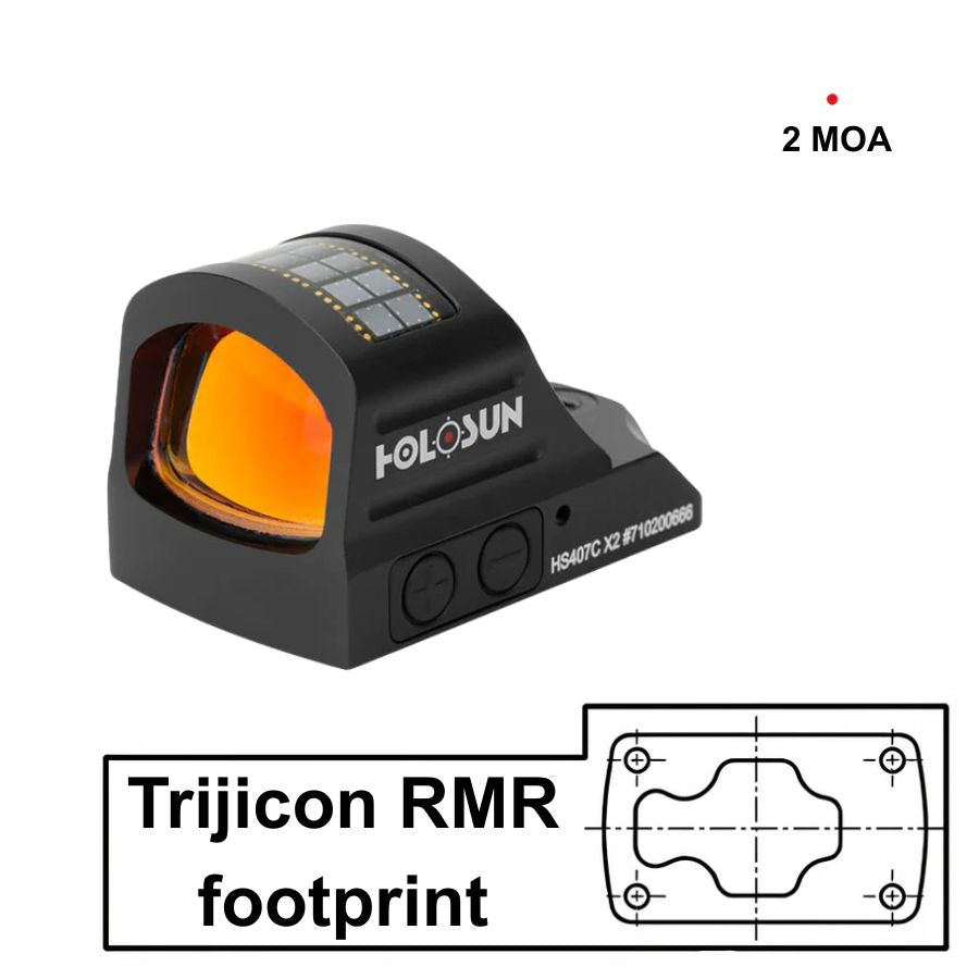 Holosun 407C X2 [червен]