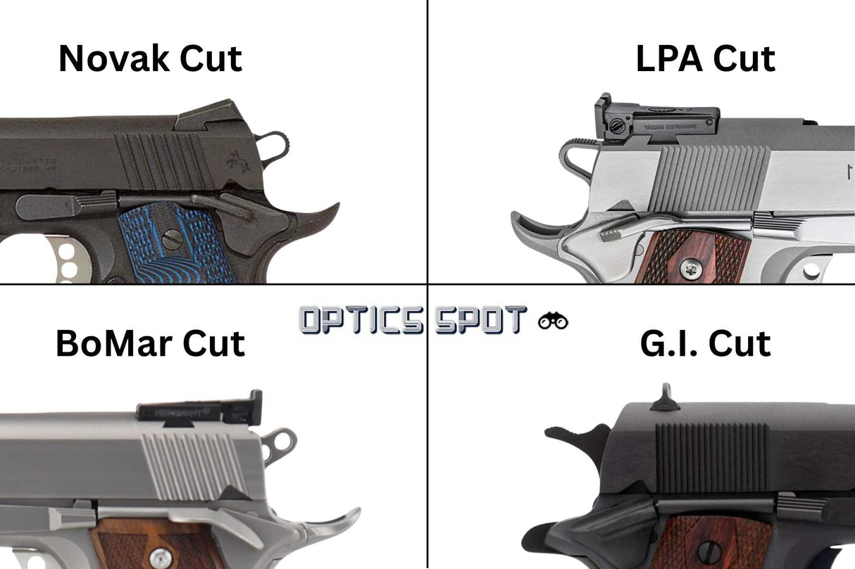 1911 [G.I. Cut] монтаж за колиматор | Trijicon RMR footprint EGW