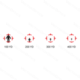 Vector Optics Парагон 1x16 ултра компактен мерник за пушка 