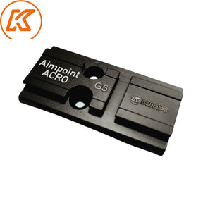 Steel адаптерна плочка for Glock MOS | Aimpoint Acro footprint