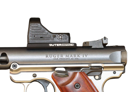 Ruger Mark III & Mark IV адаптерна плочка | type C [RMR RTS & Docter footprint]