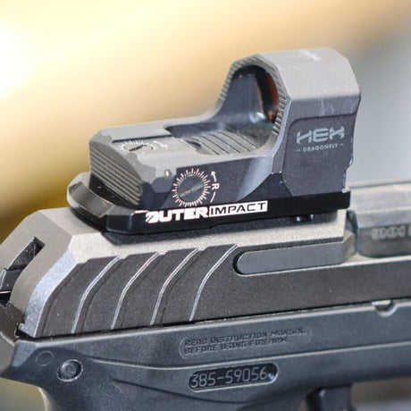 Ruger Security 9 монтаж за колиматор | тип C [RMR RTS Docter footprint]