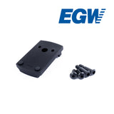 Ruger револвер [Blackhawk, Redhawk, GP100 & други] монтаж за колиматор | тип S [RMSc, DPP, K-series footprint]