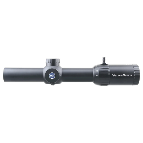 Vector Optics Constantine 1-10x24 мерник с оптика Fiber Center Dot Vector Optics