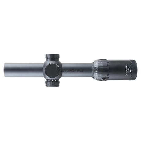 Vector Optics Constantine 1-10x24 мерник с оптика Fiber Center Dot Vector Optics