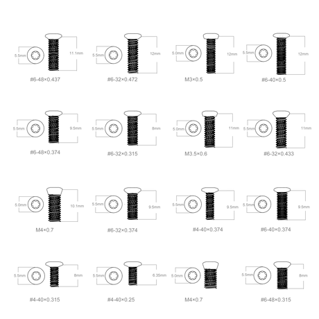 Комплект винтове Vector Optics