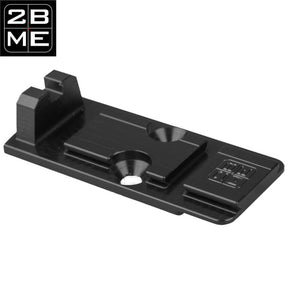 Sig P320 [models with removable rear sight] адаптерна плочка with rear sight | Aimpoint Acro footprint