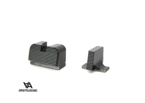 Sig Sauer P220 P226 P229 P320 & P365 Optics Ready високи набраздени мерни прибори